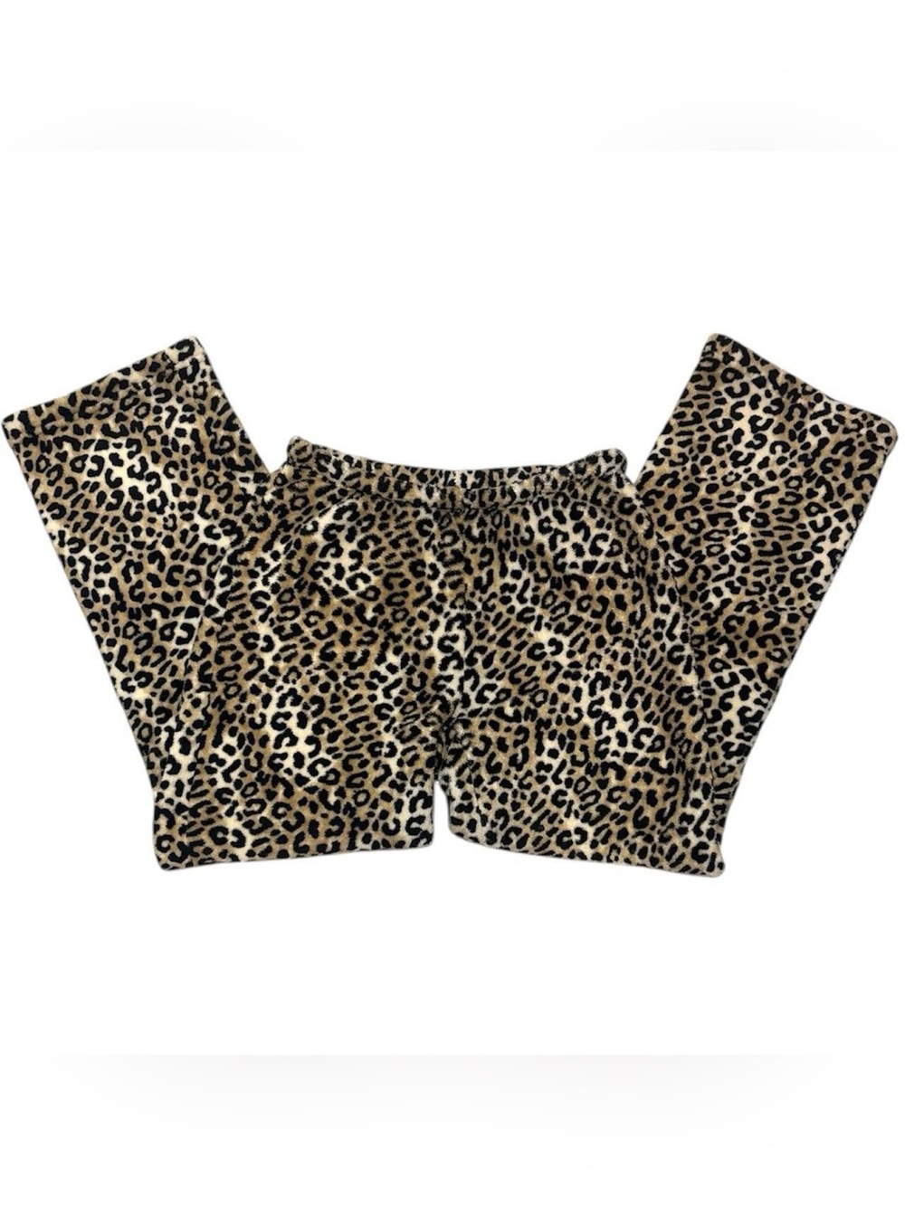 Y2K Leopard Print  Loungewear Pajama Pants